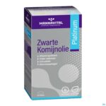 Packshot Mannavital Zwarte Komijnolie Platinum Softgels 120