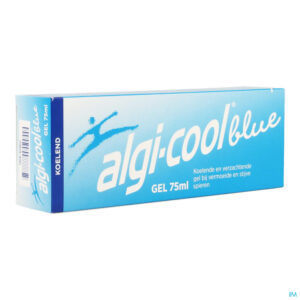 Packshot Algi-cool Blue 75 ml gel