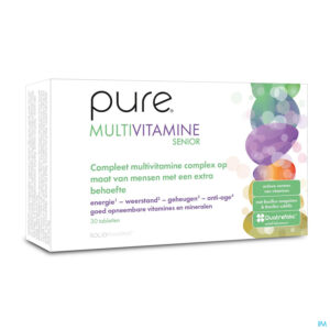 Packshot Pure Multivitamine Senior Tabl 30