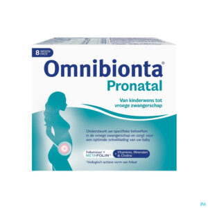 Packshot Omnibionta Pronatal: Kinderwens en vroege zwangerschap - 8 weken (56 tabletten )