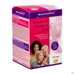 Packshot Mannavital Vitamine D3 + Vitamine A Forte Caps 90