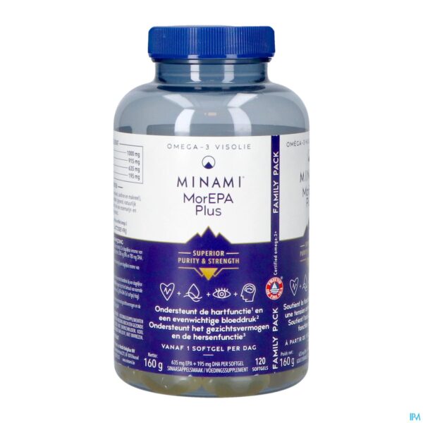 Packshot Minami Morepa Plus Caps 120
