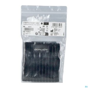 Packshot Donjoy Strapping Zwart Pols