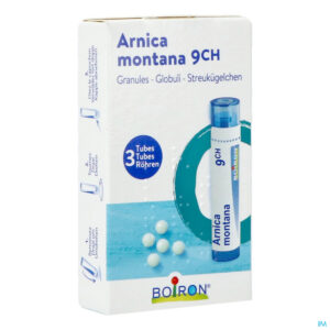 Packshot Arnica Montana 9ch Homeopack Gr 3x4g Boiron
