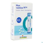 Packshot Nux Vomica 9ch Homeopack Gr 3x4g Boiron