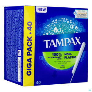 Packshot Tampax Super 40