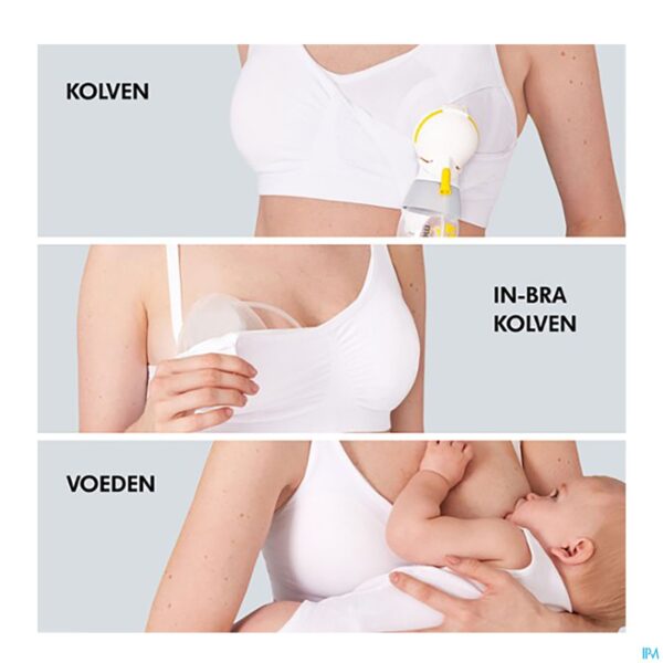 Lifestyle_image Medela Beha Kolven&voeden 3in1 M Zwart
