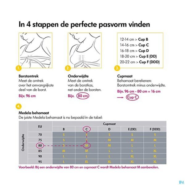 Lifestyle_image Medela Beha Kolven&voeden 3in1 M Zwart