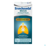 Packshot Bronchosedal Mucus Honing Citroen 300ml 20mg/ml