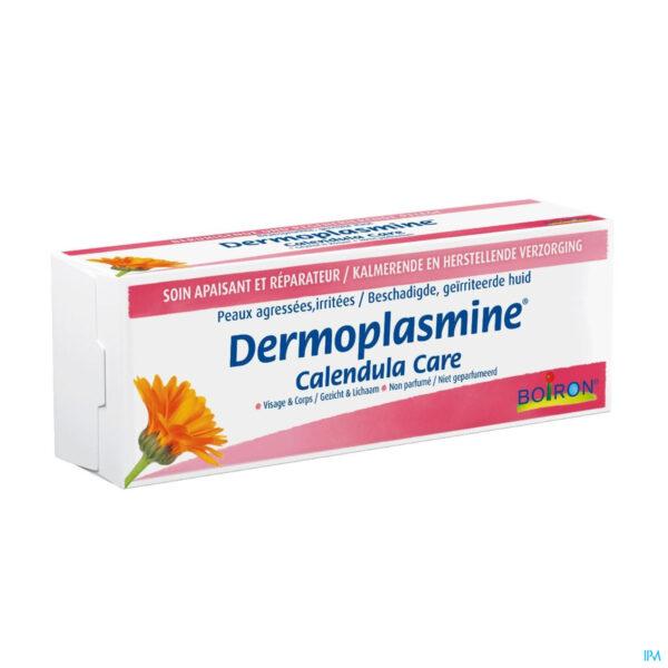 Packshot Dermoplasmine Calendula Care Creme Tube 70g