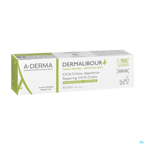 Packshot Aderma Dermalibour+ Cica Creme Herstellend 50ml