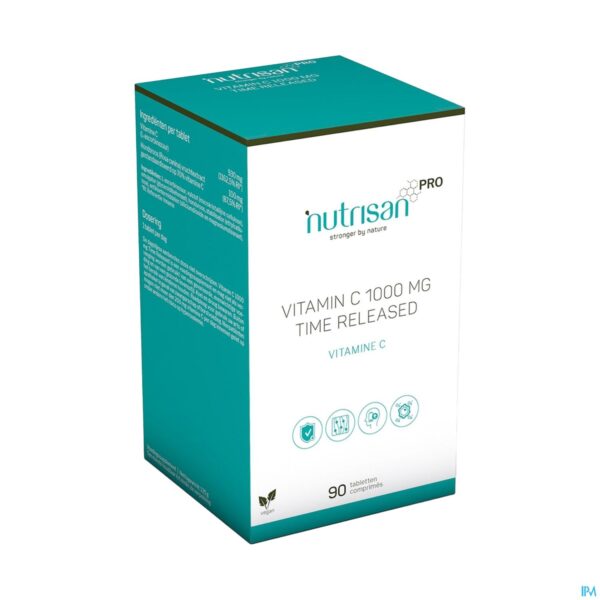 Packshot Vitamin C 1000mg Time Released Comp 90 Packshot Vitamin C 1000mg Time Released Comp 90