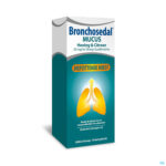Packshot Bronchosedal Mucus Honing Citroen 300ml 20mg/ml