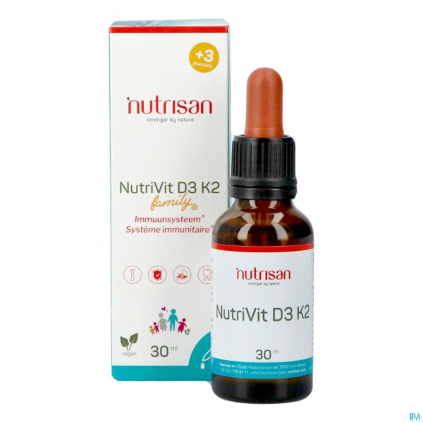 Productshot Nutrivit D3 K2 30ml Nutrisan