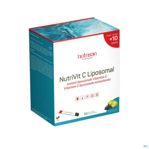 Packshot Nutrivit C Liposomal Instant Sticks 50+10 Nutrisan