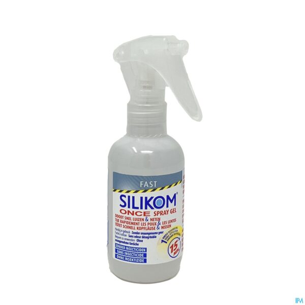 Productshot Silikom Once Spray Gel A/Luizen 100Ml Productshot Silikom Once Spray Gel A/Luizen 100Ml