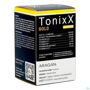 Packshot Tonixx Gold Caps 40 Nf
