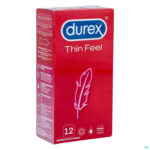 Packshot Durex Thin Feel Condoms 12