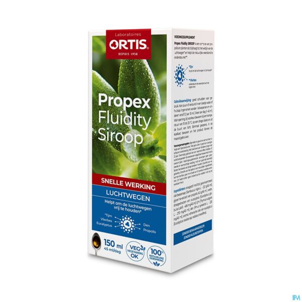 Packshot Ortis Propex Siroop Fluidity 150ml