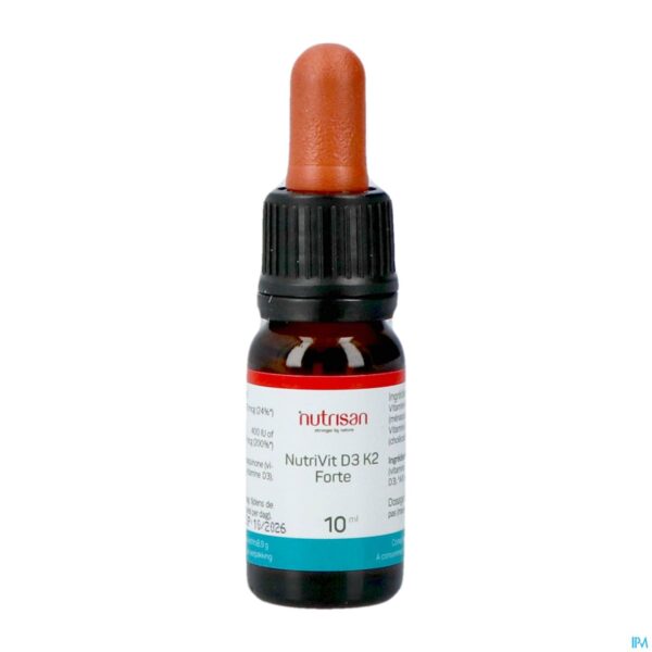 Productshot Nutrivit D3 K2 Forte 10ml Nutrisan