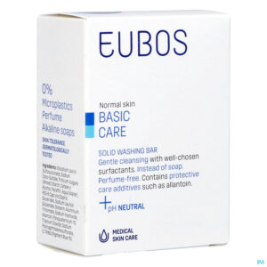 Packshot Eubos Compact Wastablet Blauw Z/parf 125g