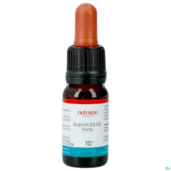 Productshot Nutrivit D3 K2 Forte 10ml Nutrisan
