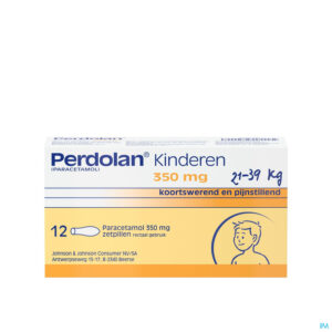Packshot Perdolan Supp Kind Enf 12x350mg