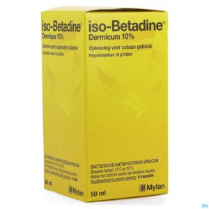 Packshot Iso Betadine Dermicum 10% Opl Fl 50ml