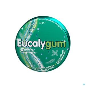 Packshot Eucalygum Pectorale Gommetjes Met Suiker 40g