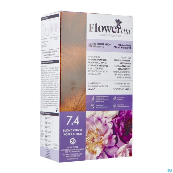 Packshot Flowertint Koper Blond 7.4 140ml