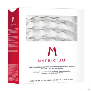 Packshot Bioderma Matricium Cosmetique Unidoses 30x1ml