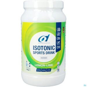 Packshot 6d Sixd Isotonic Sports Drink Lemon Lime 1,4kg