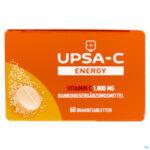 Packshot Upsa C Energy 1000mg Bruistabl 60