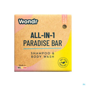 Packshot Wondr All In One Xl Bar Paradise 110g