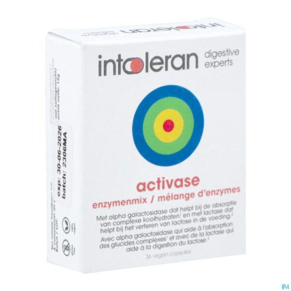 Packshot Intoleran Activase Caps 36