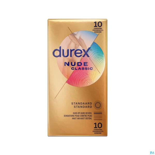 Packshot Durex Nude Condoms 10