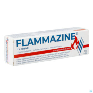 Packshot Flammazine Pi Pharma Creme 1 X 50g 1% Pip
