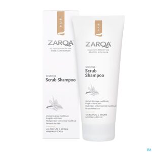 Productshot Zarqa Sensitive Scrub Shampoo 200ml Nf