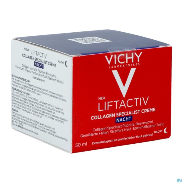 Packshot Vichy Liftactiv Collagen Specialist Nacht 50ml Nf