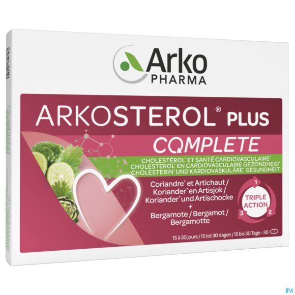 Packshot Arkosterol Plus Caps 30 Packshot Arkosterol Plus Caps 30