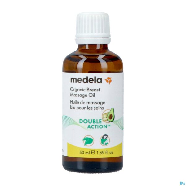 Productshot Medela Borstmassageolie Bio 50ml