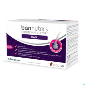 Packshot Barinutrics Hair Caps 90 Metagenics