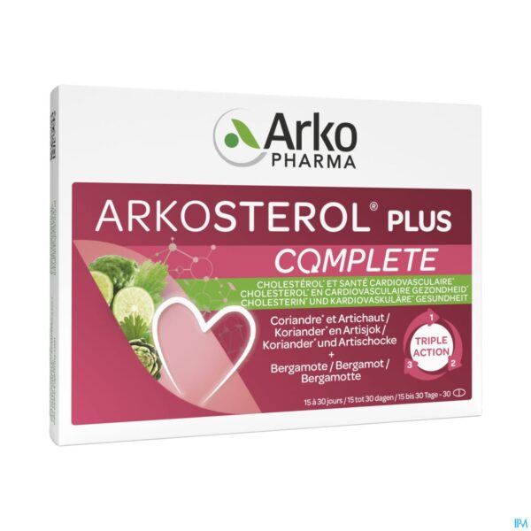 Packshot Arkosterol Plus Caps 30 Packshot Arkosterol Plus Caps 30