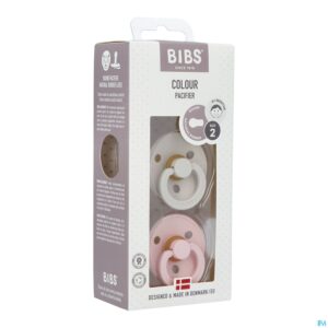 Packshot Bibs 2 Fopspeen Duo Haze/blossom 2