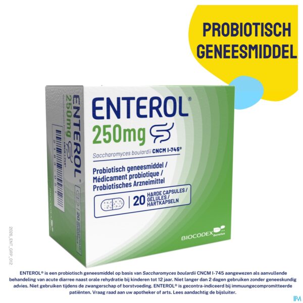 Lifestyle_image Enterol 250mg Caps Harde Dur 50 X 250mg