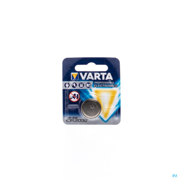 Packshot Varta Cr2032 Lithium
