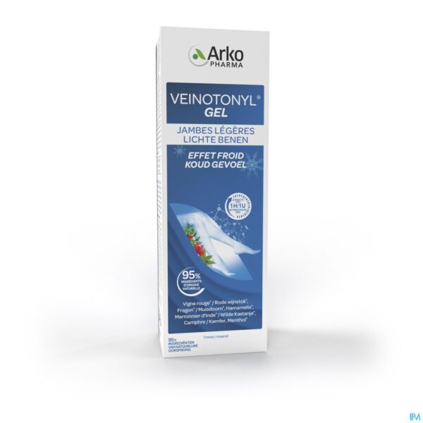 Packshot Veinotonyl Gel Lichte Benen Koud Gevoel 150ml Packshot Veinotonyl Gel Lichte Benen Koud Gevoel 150ml