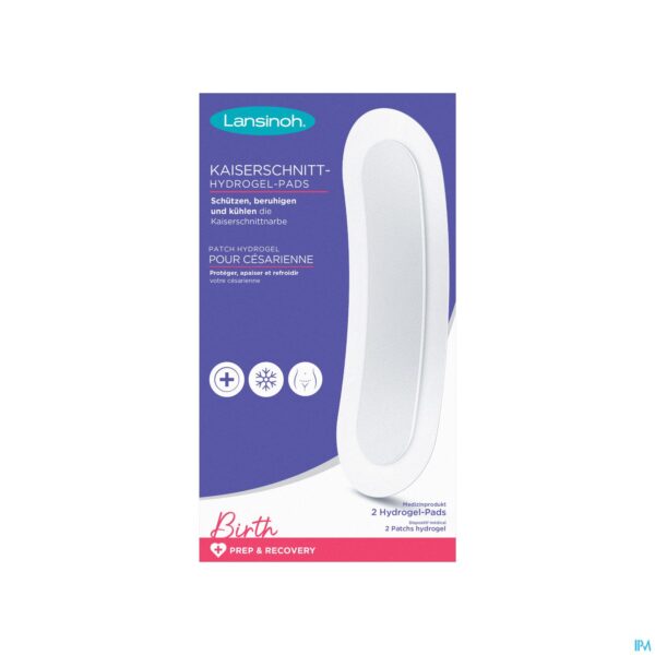 Packshot Lansinoh Hydrogel Keizersnede Patch 1
