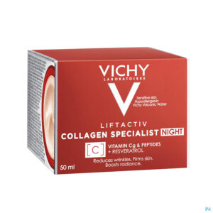 Packshot Vichy Liftactiv Collagen Specialist Nacht 50ml
