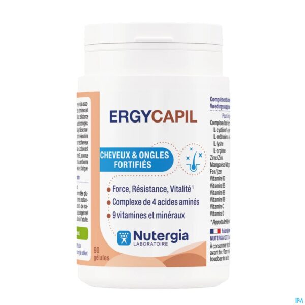 Packshot Ergycapil Caps 90 Packshot Ergycapil Caps 90